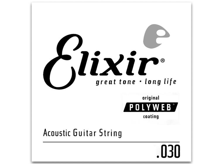 Elixir PWA30 Polyweb Acoustic .030 13130